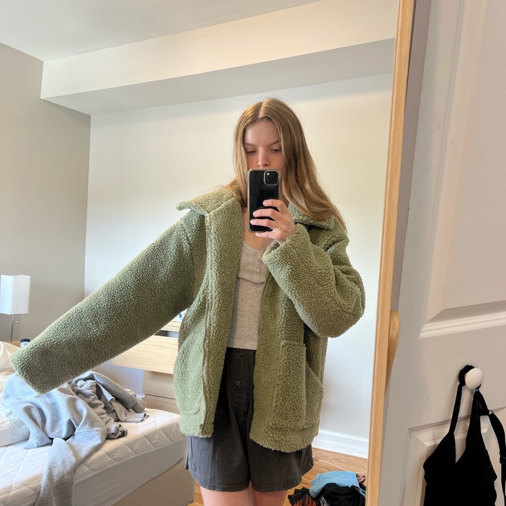 Jade green jacket